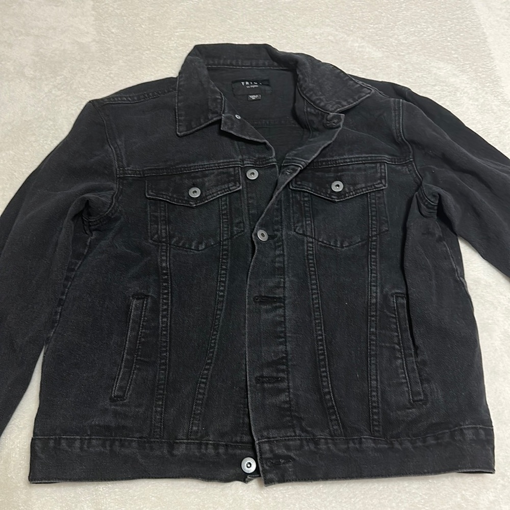 Black Jean Jacket